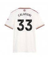 Ženske Nogometnih dresov Arsenal Riccardo Calafiori #33 Tretji 2025-26 Kratki rokavi